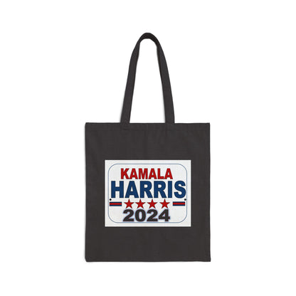 HARRIS 2024 Cotton Canvas Tote Bag