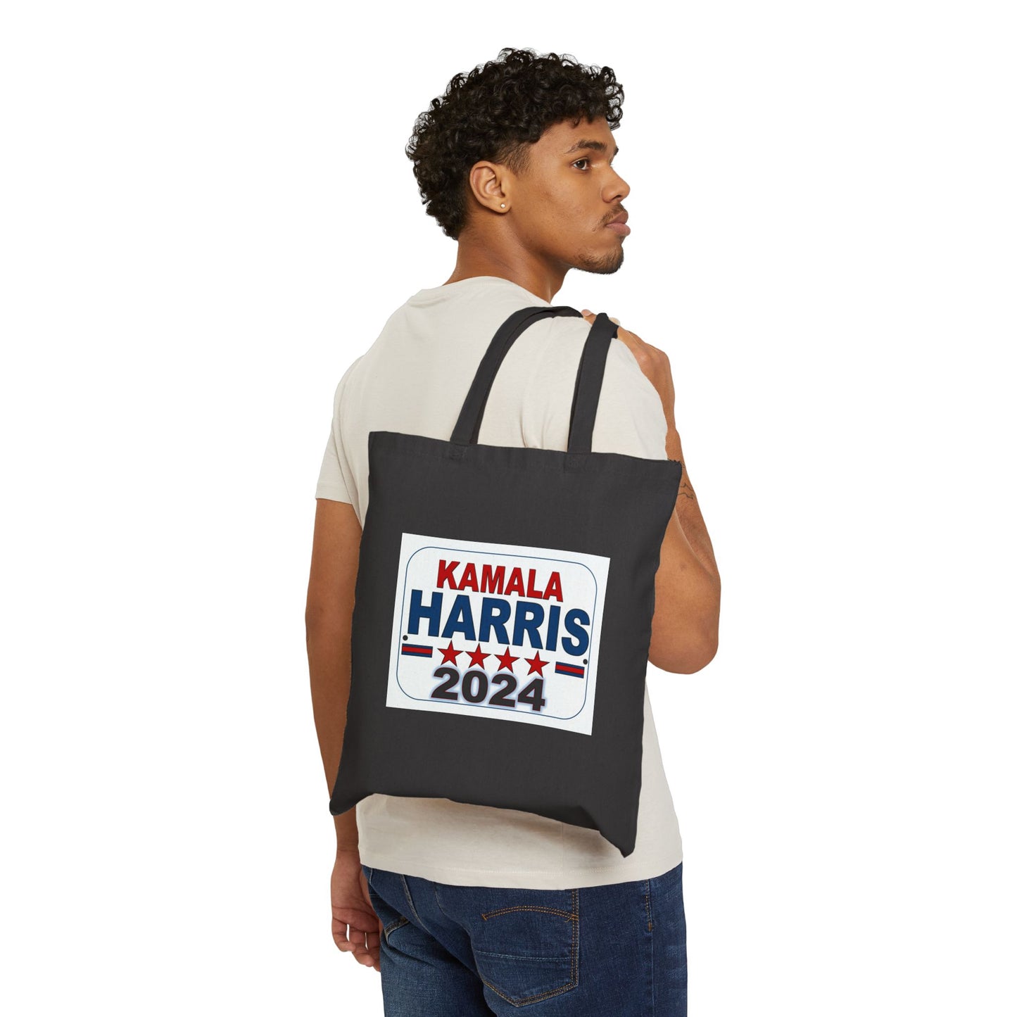 HARRIS 2024 Cotton Canvas Tote Bag