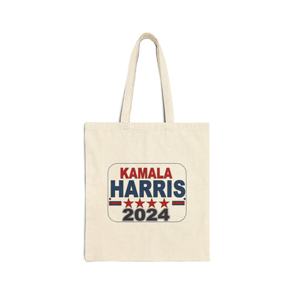 HARRIS 2024 Cotton Canvas Tote Bag