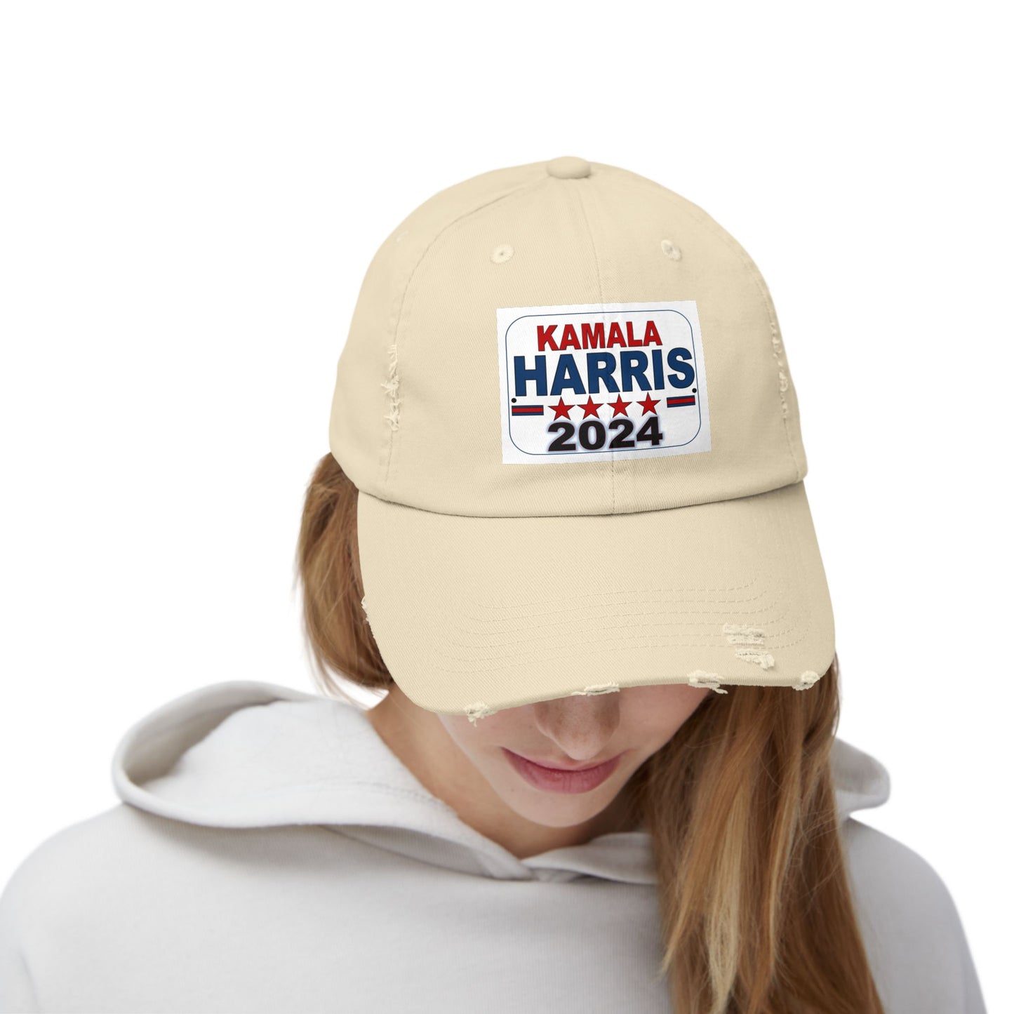 HARRIS 2024 Unisex Distressed Cap