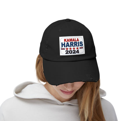 HARRIS 2024 Unisex Distressed Cap