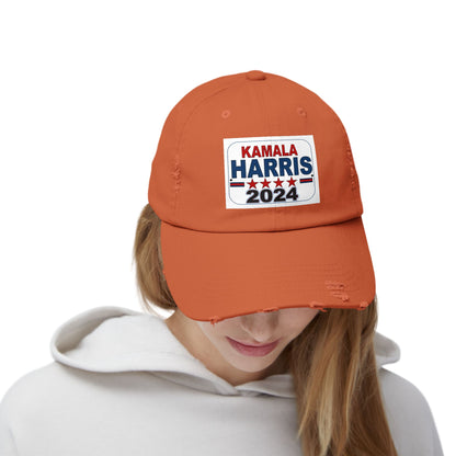 HARRIS 2024 Unisex Distressed Cap