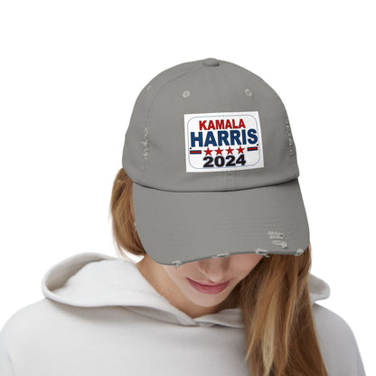 HARRIS 2024 Unisex Distressed Cap