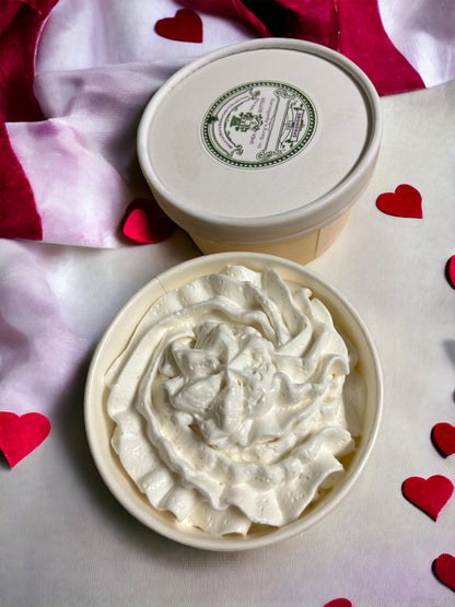 Poured Shea body butter