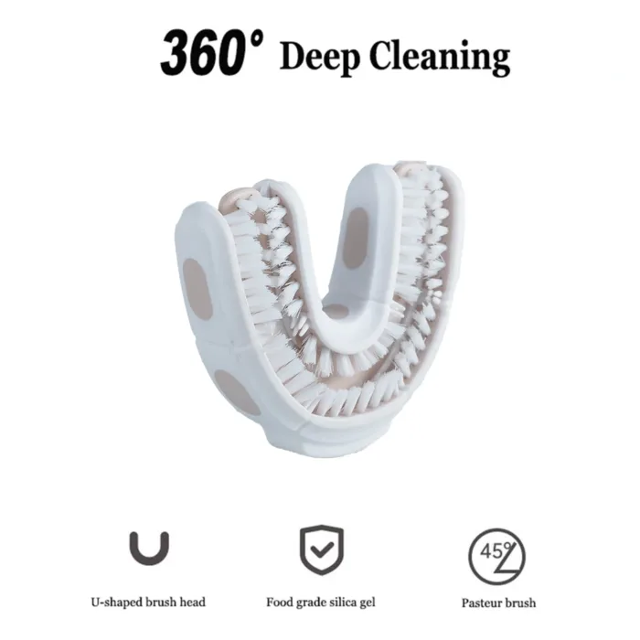 Nylon Bristle U Shaped Sonic Toothbrush - Image 9