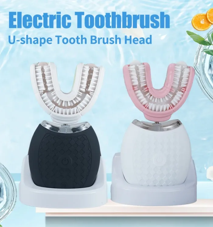Nylon Bristle U Shaped Sonic Toothbrush - Image 7